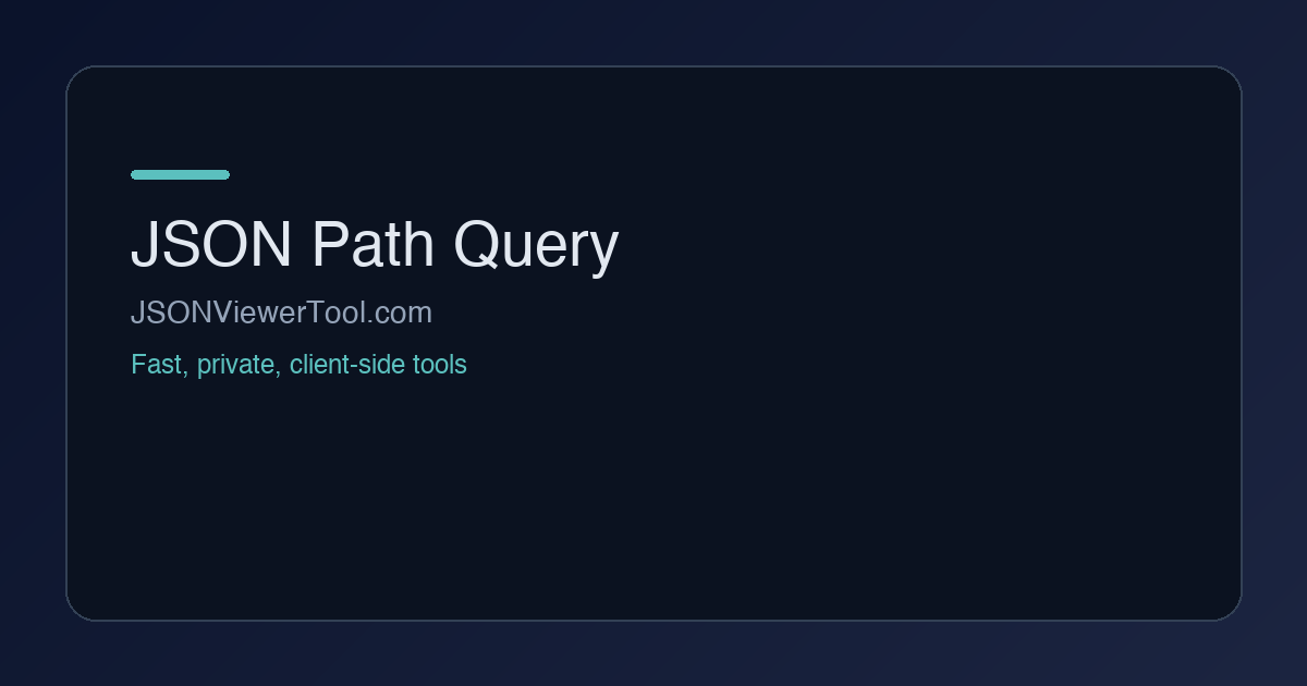 JSONPath / JMESPath Query Tool | Query JSON Online